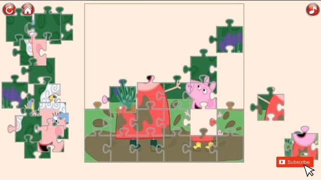 Peppa Pig Plays In Muddy Puddles Fun Jigsaw Puzzle For Kids - 36 Puzzle Pieces Free Google Play Ap смотреть онлайн