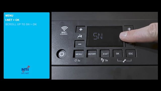 How to Retrieve the Serial Number from the Display of the NTI Trx Boiler смотреть онлайн