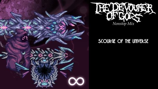 Terraria Calamity Mod Music - The Devourer of Gods (Nonstop Mix) смотреть онлайн