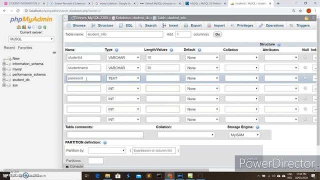 PHP and MySQL Student Information System Tutorial 3 Creating and Exporting MySql Database смотреть онлайн