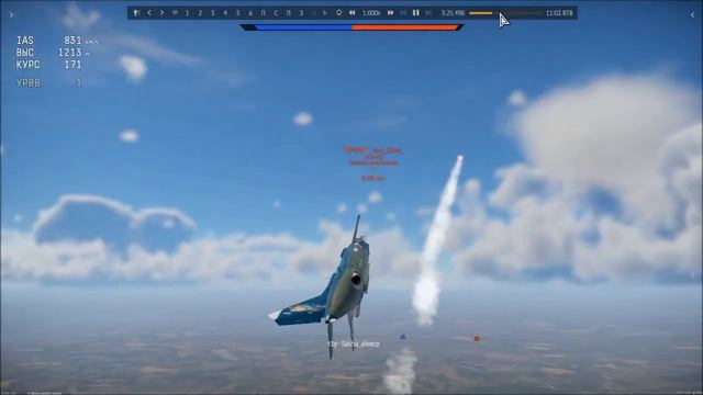 ЯК-38 (Yak-38) Frag Movie WarThunder смотреть онлайн
