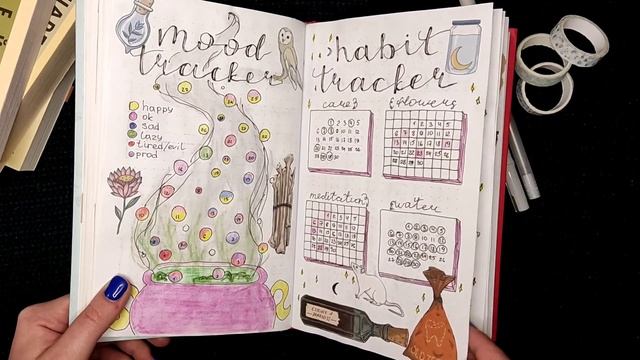 12 оформлений ежедневника за весь год || bullet journal смотреть онлайн