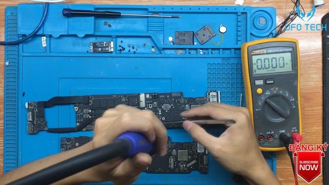 Fixed Macbook Air A1466 2015 820 - 00165 PP3V42 Up ~4,8v Not Detected SSD