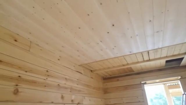 Потолок из "евро -вагонки " смотреть онлайн