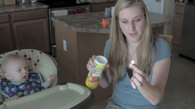 Gerber Graduates Puffs Strawberry Apple Review