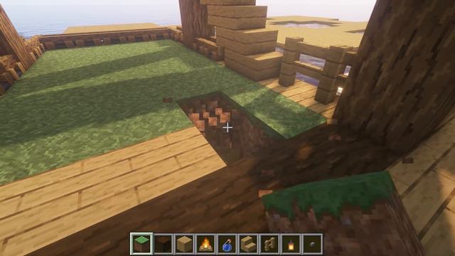 Как построить дом для выживания на воде в Minecraft - Урок по дому смотреть онлайн