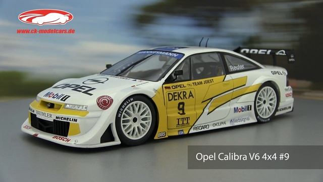 ck-modelcars-video: Opel Calibra V6 4x4 #9 DTM/ ITC 1995 Manuel Reuter Werk83 смотреть онлайн