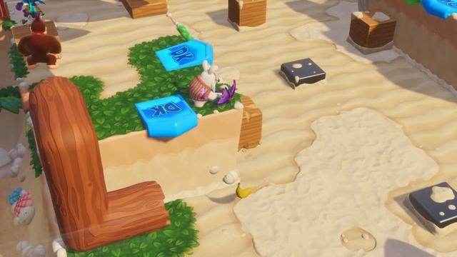 Mario + Rabbids - Donkey Kong Adventure: 100% Walkthrough Part 1 - World 1: Banana Lagoon смотреть онлайн
