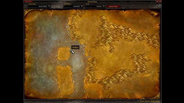 Feralas (Alliance) Flight Masters Location - Hippogryph Master Fyldren Moonfeather and Thyssiana Wo