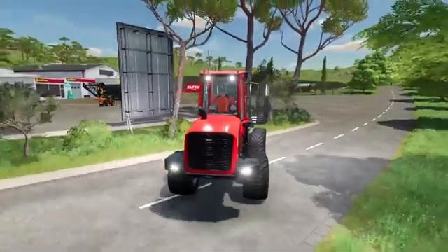 HARVESTING & TRANSPORTING POPLAR WITH ZETOR TRACTORS - Farming Simulator 22 смотреть онлайн