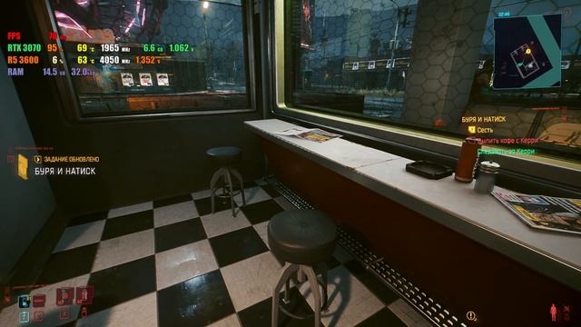 CyberPunk2077 + NVIDIA Reflex ► 3070 + R5 3600 смотреть онлайн