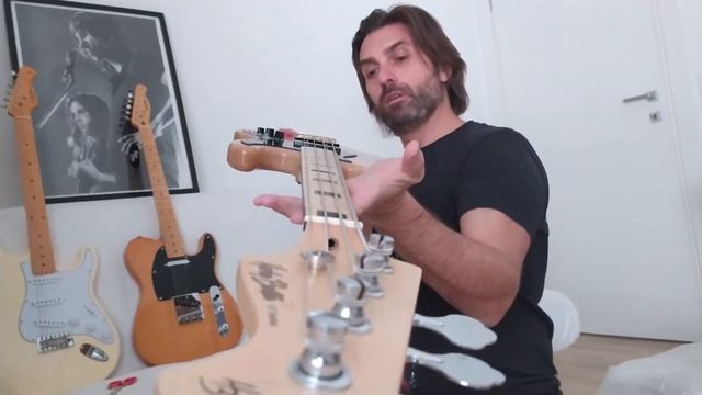 Unboxing Electric Bass Guitar Harley Benton JB-75MN Natural Ash by THOMANN - first impressions смотреть онлайн