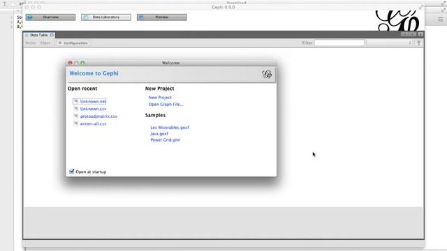 How to import a CSV into Gephi смотреть онлайн