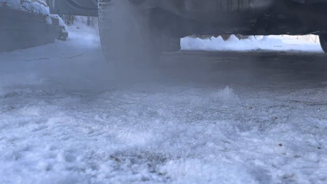 Cold start Volvo xc70 D5 AWD -15C смотреть онлайн