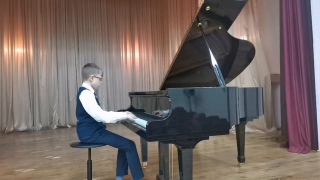 Баскаков Александр Бах Двухголосная инвенция C-dur, Шостакович «Лирический вальс» смотреть онлайн