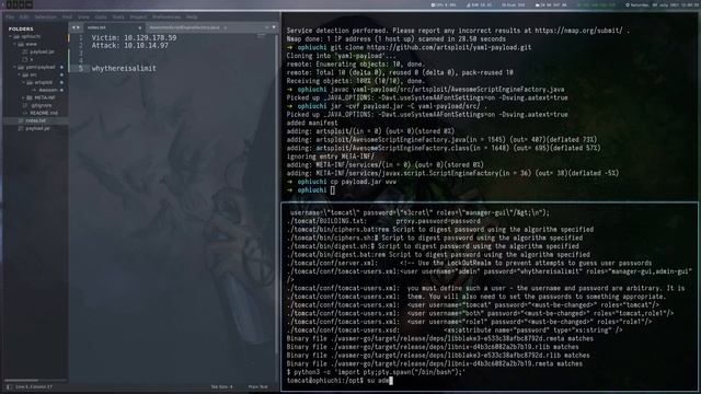 SnakeYAML, Go & WebAssembly - Ophiuchi @ HackTheBox смотреть онлайн
