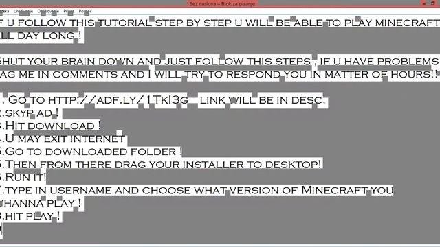 How To Install Minecraft Free Full Version ! ( Multiplayer + Singleplayer )
