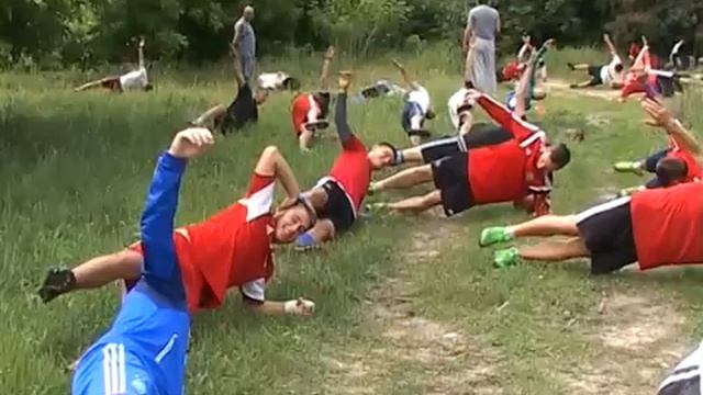 10.06.2016. Первая тренировка "Металлурга" после отпуска смотреть онлайн