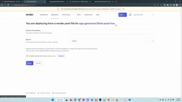 Flask Pixel BS5 - Go LIVE on Render (Free product) | AppSeed смотреть онлайн