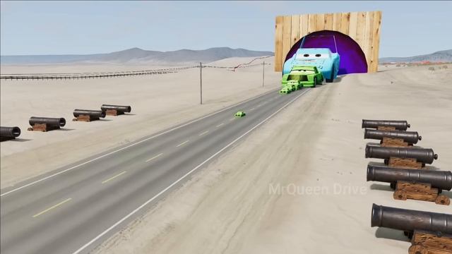 Big & Small Choo-Choo Charles Iron Man vs Big & Small King Dinoco | BeamNG.Drive смотреть онлайн