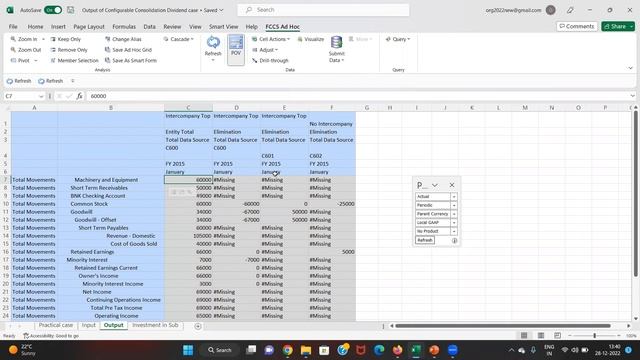 Oracle FCCS Configurable Consolidation Rule Dividend Adjustment Rule | Oracle FCCs Best Consulting смотреть онлайн