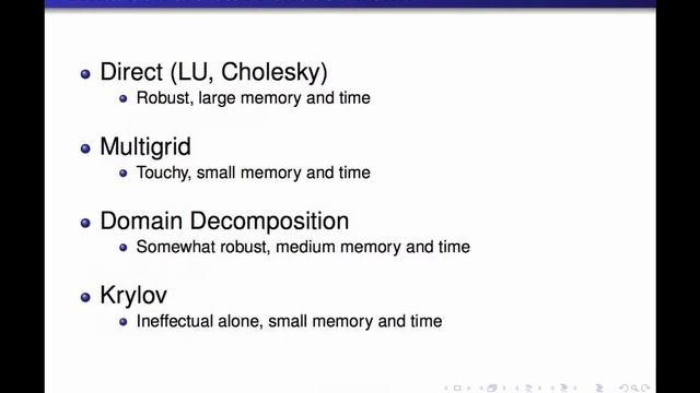 PyLith Tutorial 2016: Linear Solvers and Preconditioners смотреть онлайн