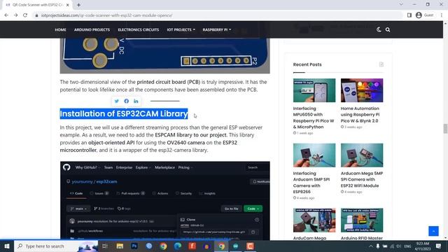 ESP32 CAM based Object Detection & Identification System with OpenCV смотреть онлайн