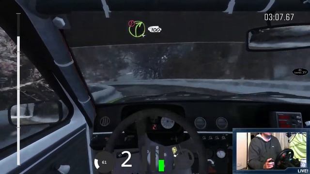 Dirt: Rally " Dirt China Open", (2017/03/26) , Opel Kadett GTE , Drivers POV + Man Gears. смотреть онлайн