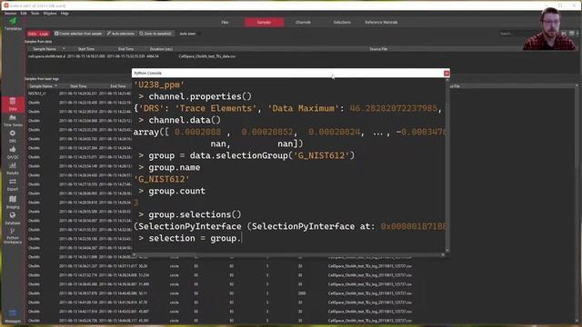 iolite Python for LA-ICP-MS Course - Week  3 Pt1