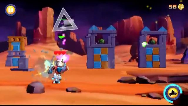 GRIMLOCK GREY SLAM - STARSCREAM ENERGON ..!! / Angry Birds Transformer (8) смотреть онлайн