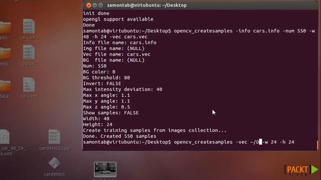 OpenCV Tutorial: Training your own detector | packtpub.com смотреть онлайн
