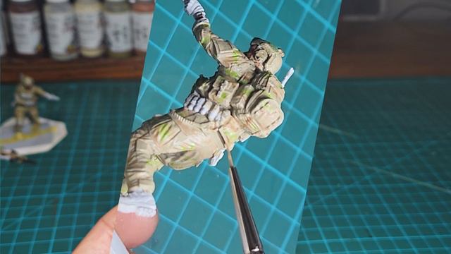 Painting 1/35 US NAVY SEAL figures in MultiCam. смотреть онлайн