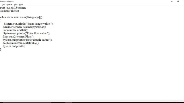 Java Lecture 28-Scanner class example смотреть онлайн