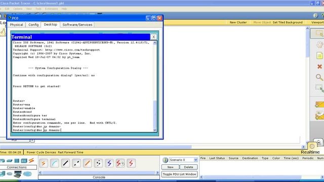Курс Cisco, Routing and Switching. Шаг 1 Подключение к маршрутизатору, настройка IP адреса смотреть онлайн