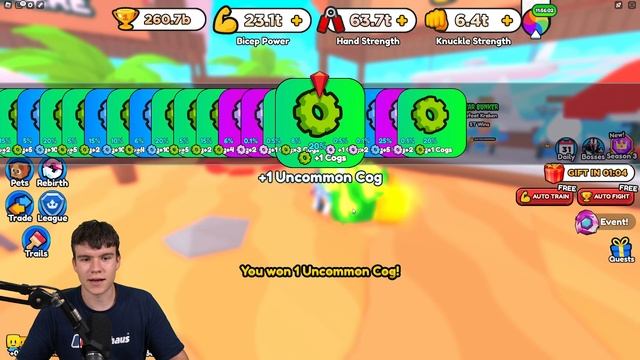 *NEW* ALL WORKING LUCKY BLOCKS UPDATE CODES FOR ARM WRESTLE SIMULATOR! ROBLOX ARM WRESTLE SIMULATOR смотреть онлайн