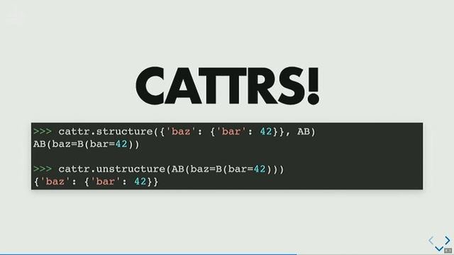 Typed attrs dataclasses with cattrs converters for JSON REST microservices смотреть онлайн