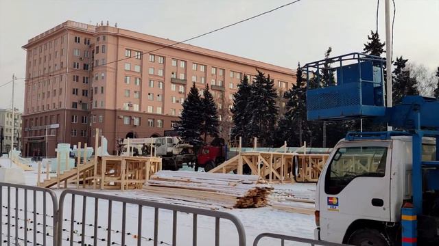 В Челябинске Ледовый городок должны построить к 22 декабря 05 12 2020г смотреть онлайн