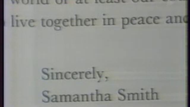 Samantha Smith 1983-2008