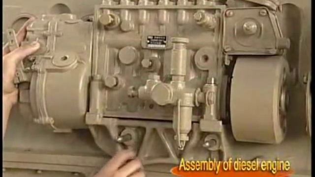 Assembly Of Weichai WD615