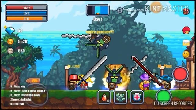Pixel survival world doing hell arena and run run jump ll смотреть онлайн