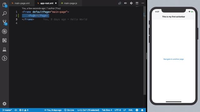 NativeScript Tutorial #19: Navigation смотреть онлайн