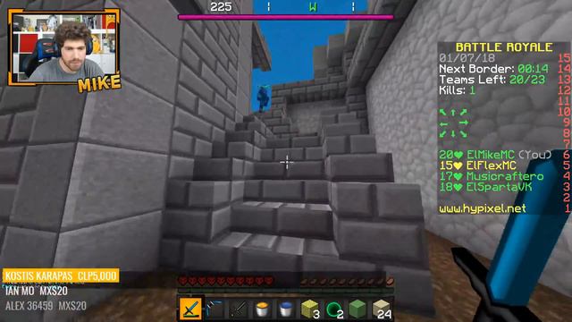 ¡PROBANDO EL NUEVO MINIJUEGO DE MINECRAFT! 🔫😱 BATTLE ROYALE | 🔴 EN DIRECTO #DIRECTOMIKE смотреть онлайн