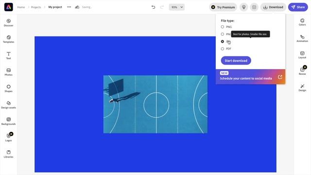 How To Download As A PDF File In Adobe Express | Adobe Express Tutorial смотреть онлайн