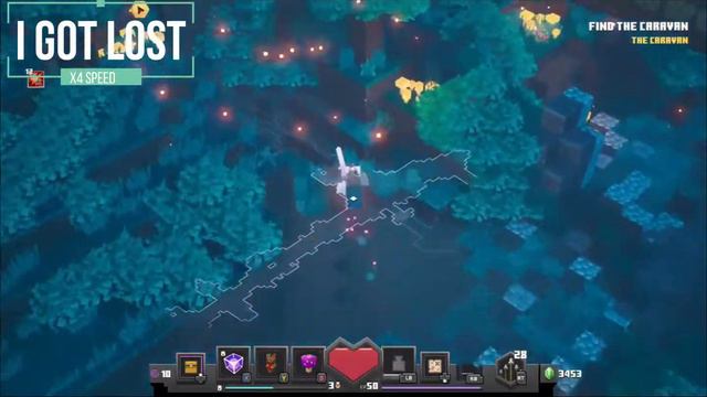 I played Minecraft Dungeons смотреть онлайн