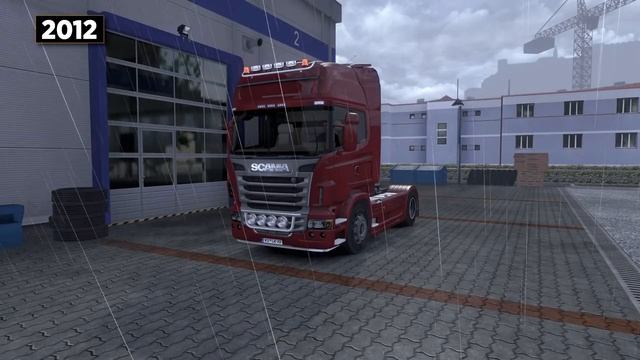 2012 vs 2023 - History of Euro Truck Simulator 2 смотреть онлайн