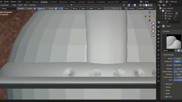 Vivienne Westwood Earring Creation In Blender 3.4 #3dmodeling