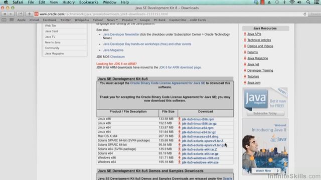 Eclipse Java IDE Tutorial | Install Java 8 for Mac смотреть онлайн