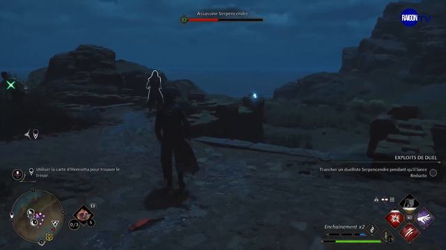 Objectif Hippogriffe - Quête secondaire - Hogwarts Legacy Utiliser Carte d'henrietta trouver trésor смотреть онлайн