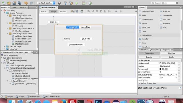 Bài 31 - Java Swing - JTabbedPane смотреть онлайн
