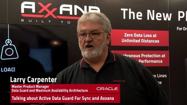 Axxana Testimonials - Larry Carpenter Master Product Manager at Oracle смотреть онлайн